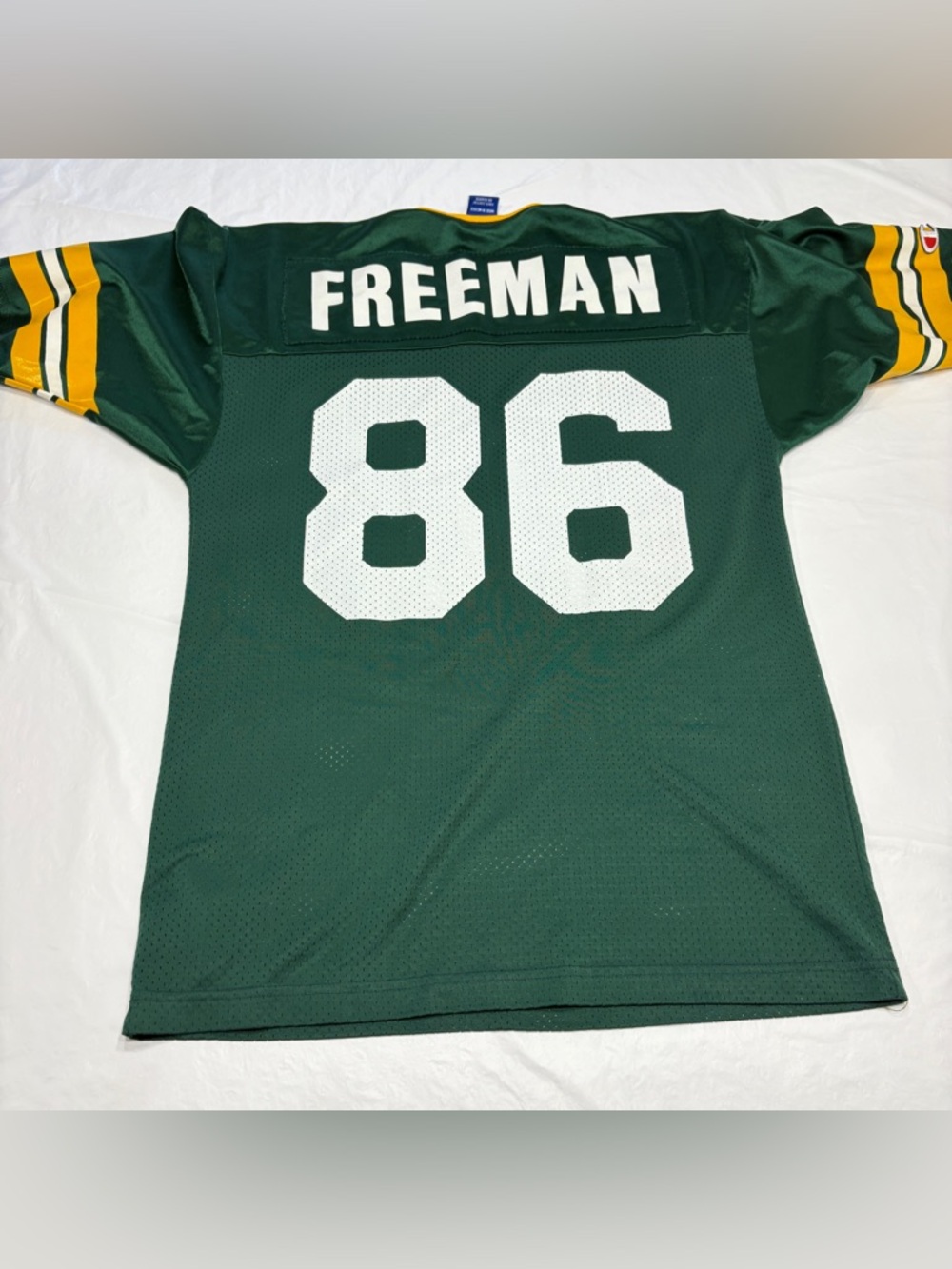 Vintage CHAMPION Green Bay Packers Antonio Freeman #86 Jersey Men’s 40 Medium - Picture 7 of 10